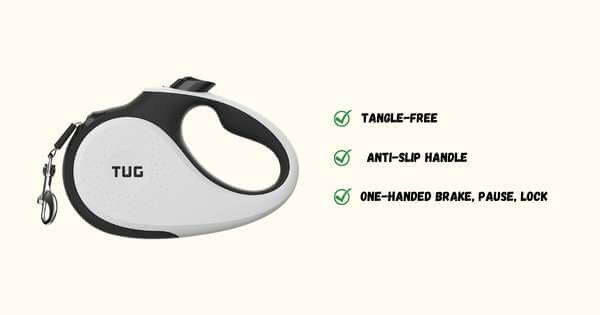 Tangle-Free 100 FT longest Retractable Leash