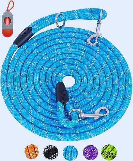 100 FT Extra Long Dog Training Leash Great For Playing , Camping