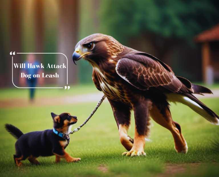 Will A Hawk Attack A Dog On A Leash