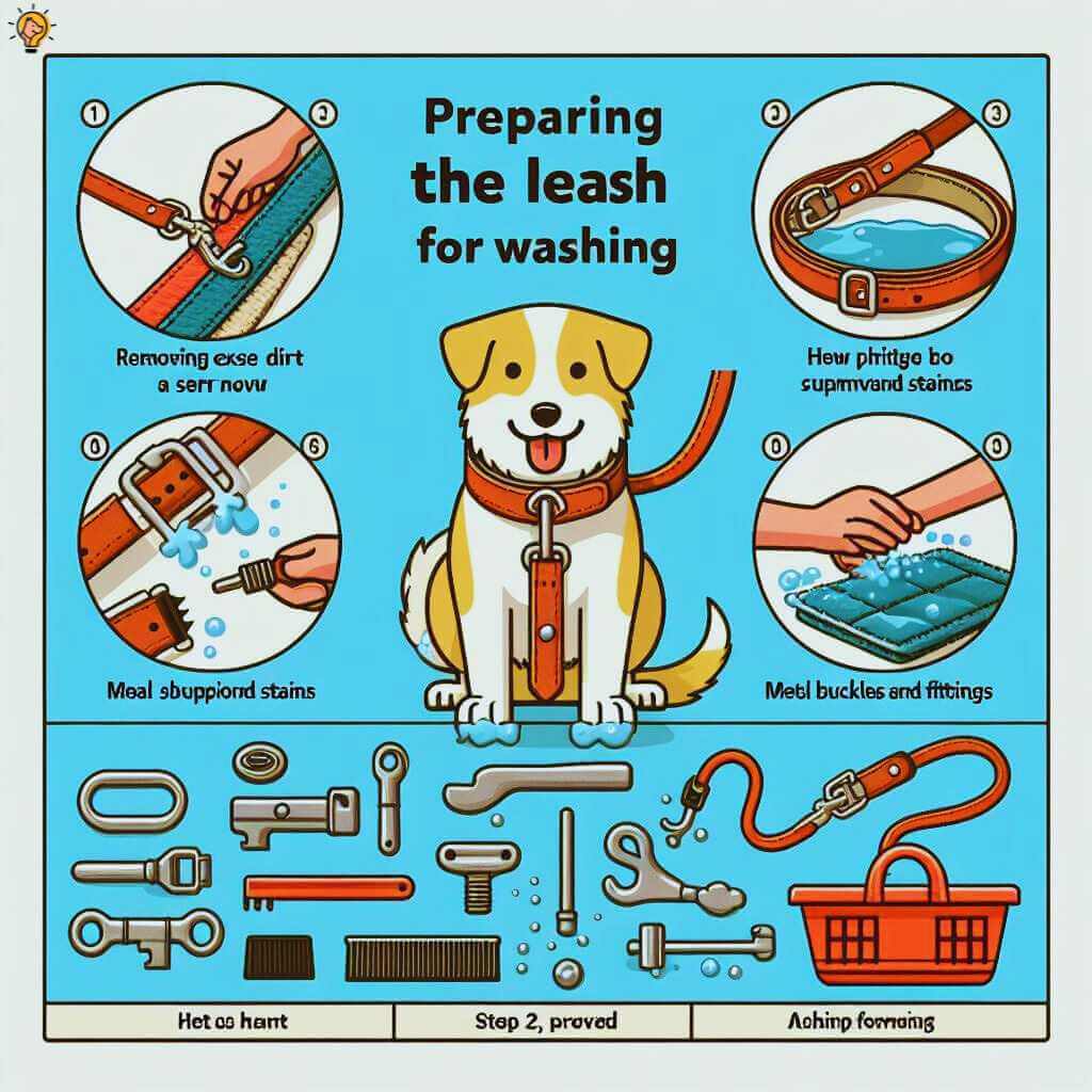 Preparing the Leash for Washing